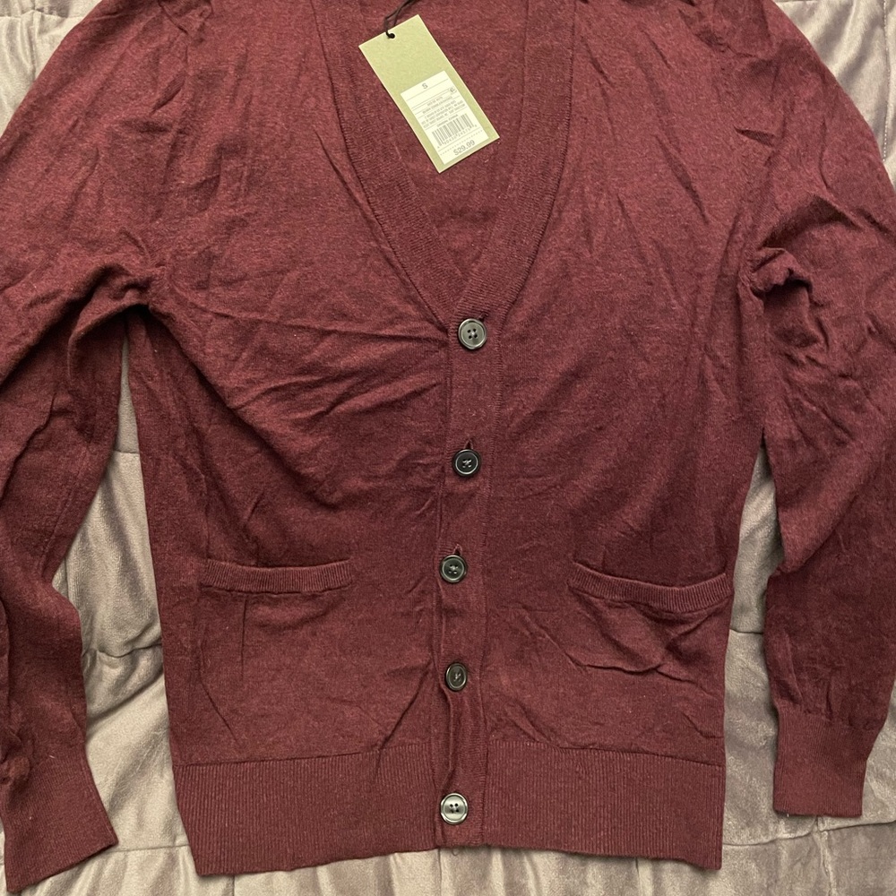 Men’s button up cardigan